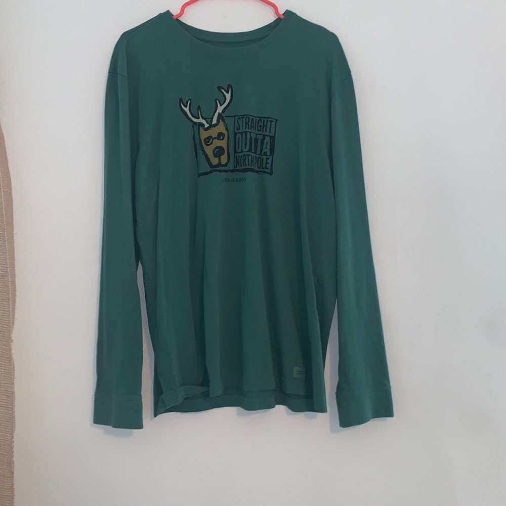 Life is good crusher tee